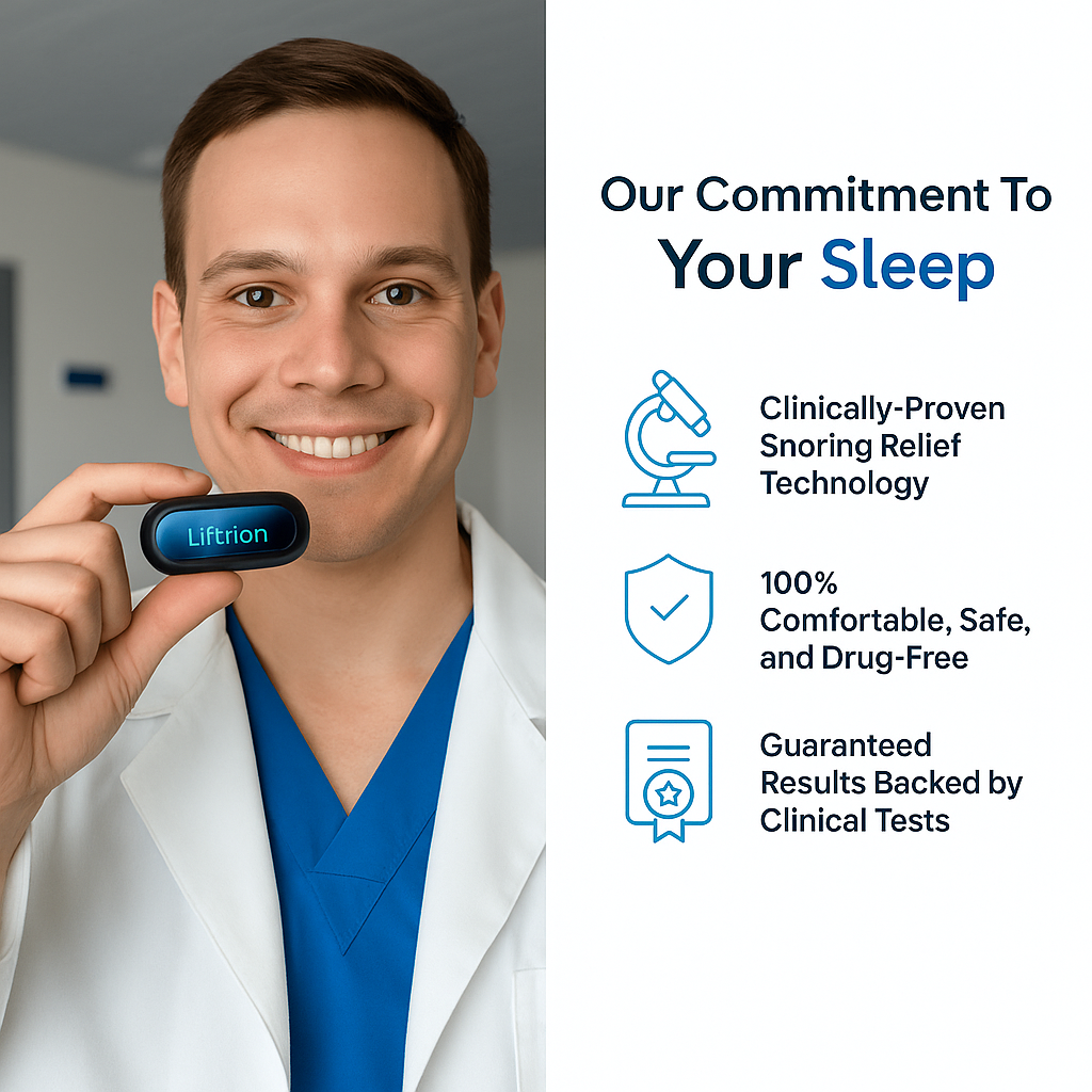 Liftrion SleepClear | Anti-Snoring Neurostimulation Device